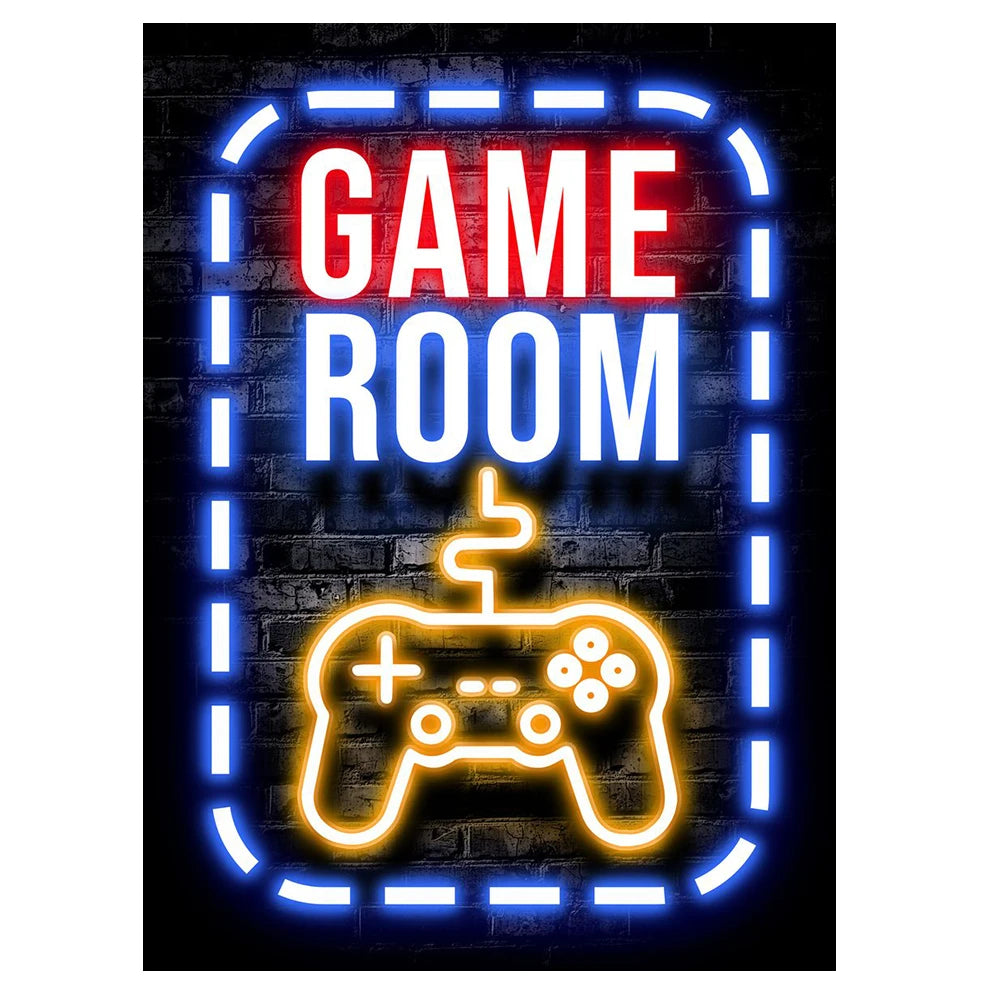 Gaming Art Poster Canvas Print