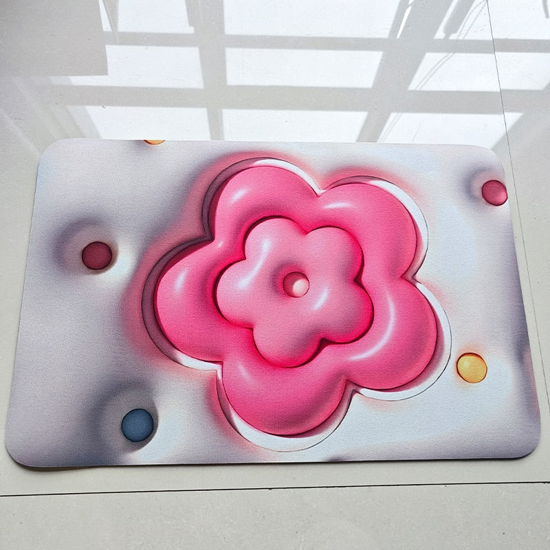 Vibrant 3D Illusion Mat