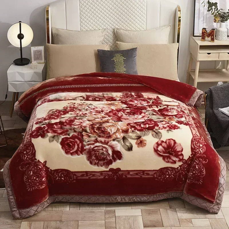 Velmora Luxe Raschel Blanket
