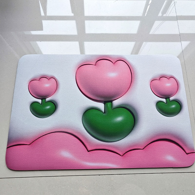 Vibrant 3D Illusion Mat