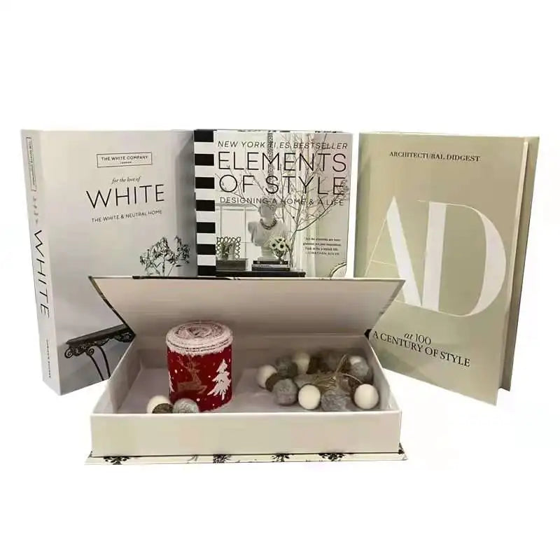 Faux Arts Bold Book Decorative Storage