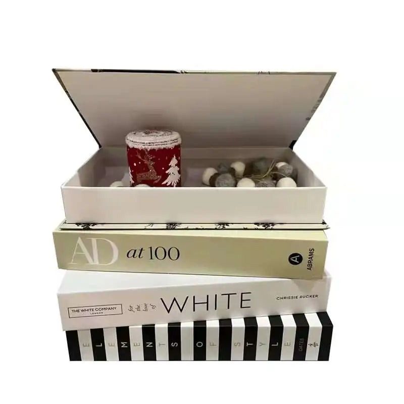 Faux Arts Bold Book Decorative Storage