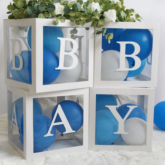 Baby Shower Balloons Box Celebration Set