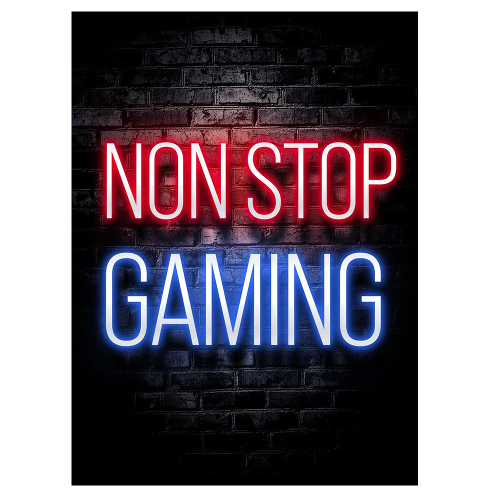 Gaming Art Poster Canvas Print