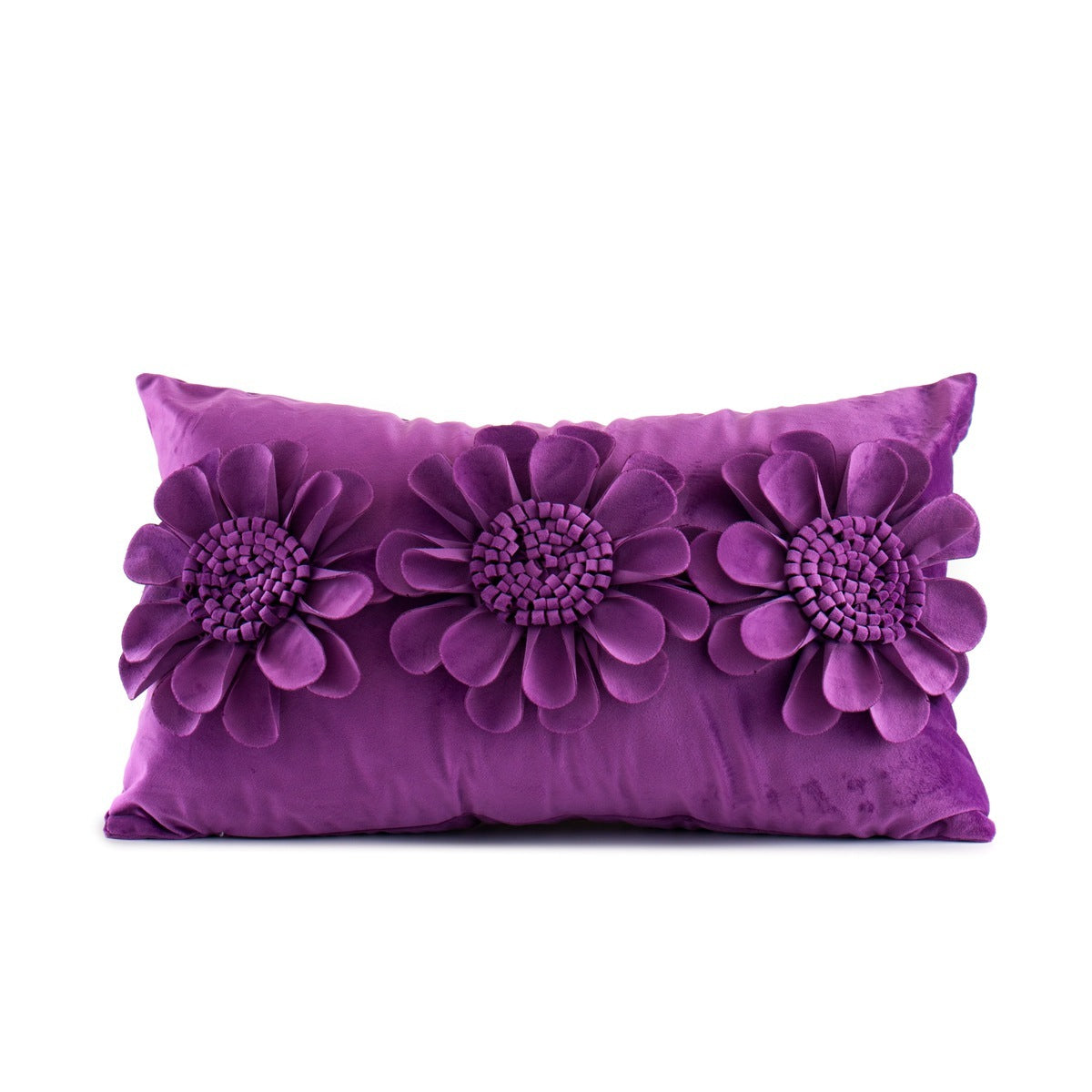 Wind Flower Embrace Pillow Cover
