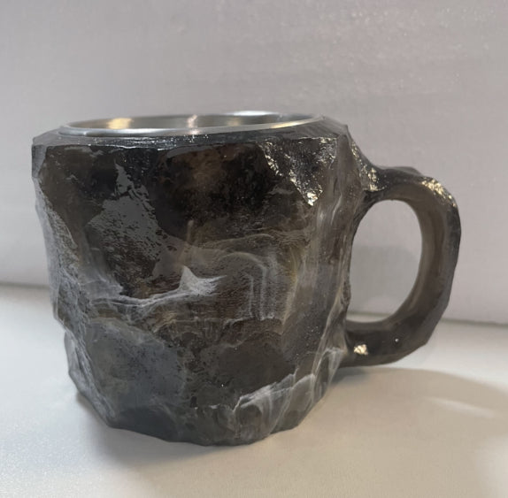 Mountain Rock Mineral Crystal Mug