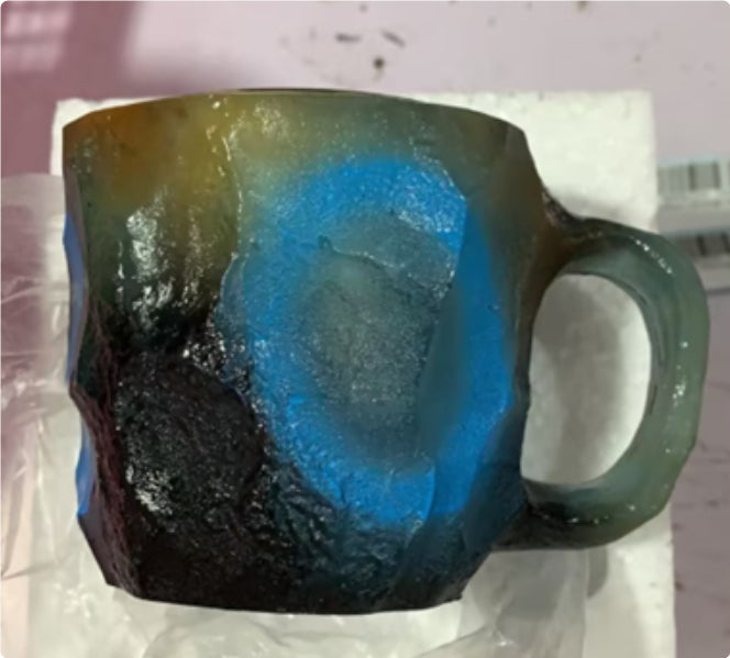 Mountain Rock Mineral Crystal Mug