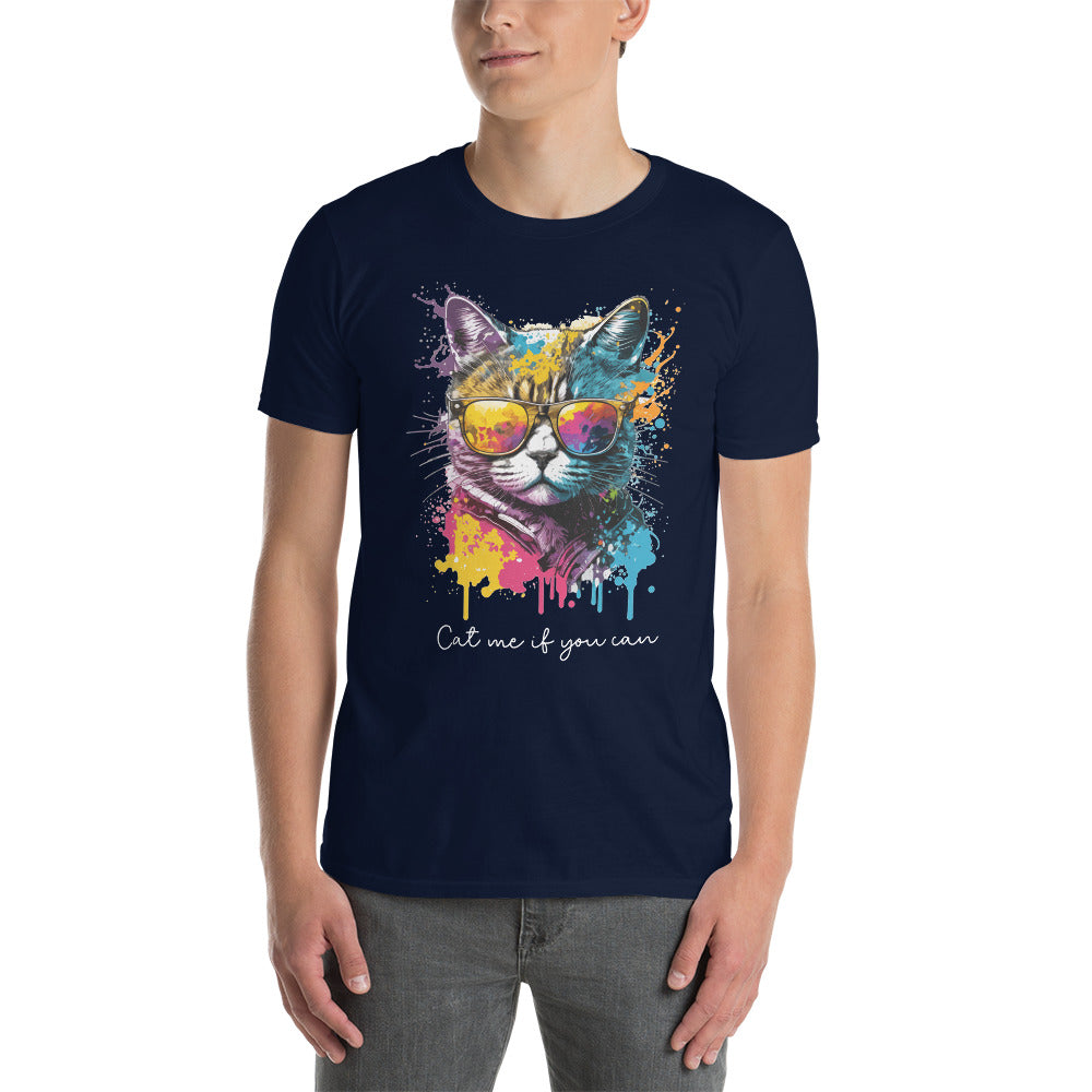 Cat Time Colorful Unisex T-Shirt