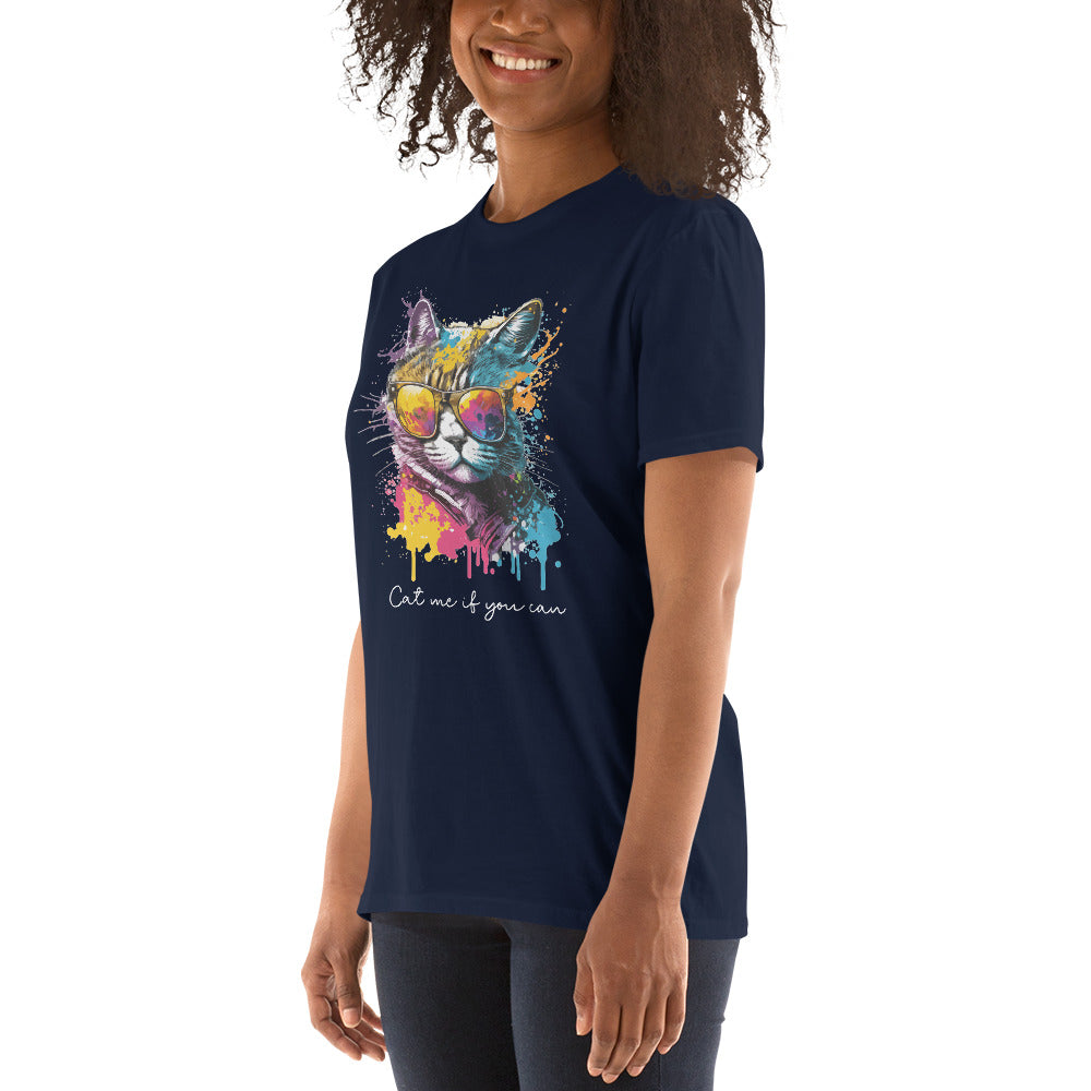 Cat Time Colorful Unisex T-Shirt