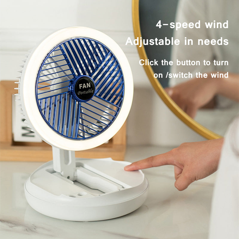 Stella Folding LED Table Fan