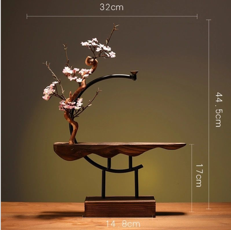 Serene Waterfall Incense Burner Decor freeshipping - khollect