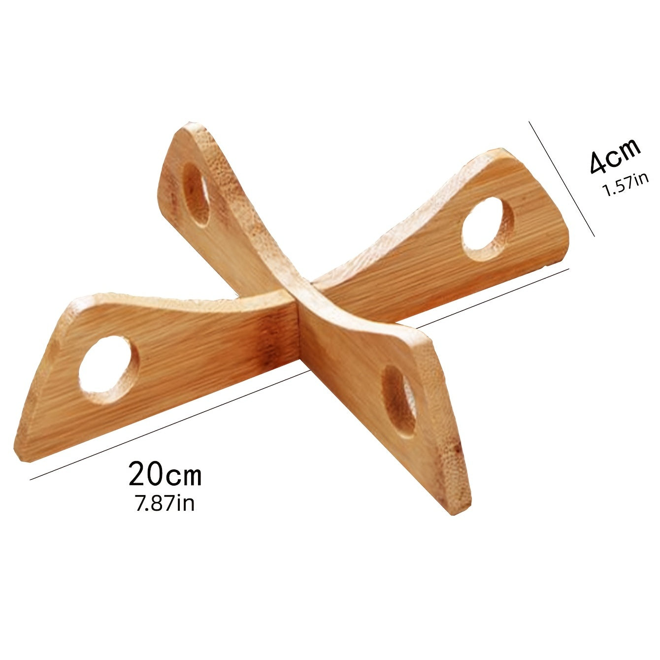 Heat Resistant Wooden Pot Mat Decor