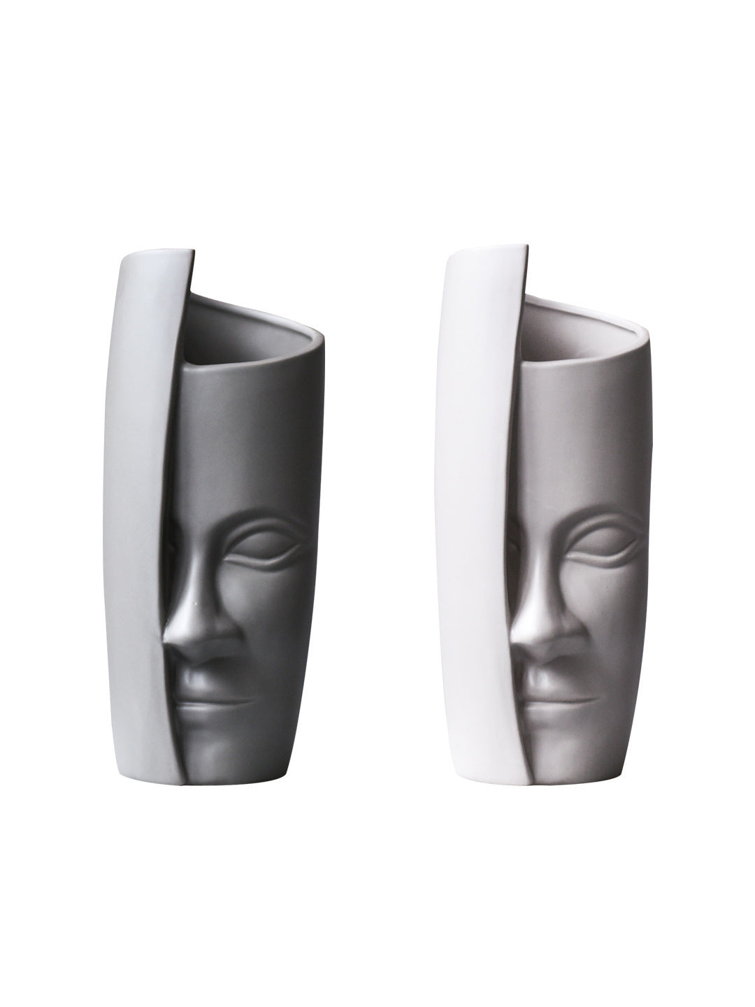 Modern Profile Ceramic Plant Vase