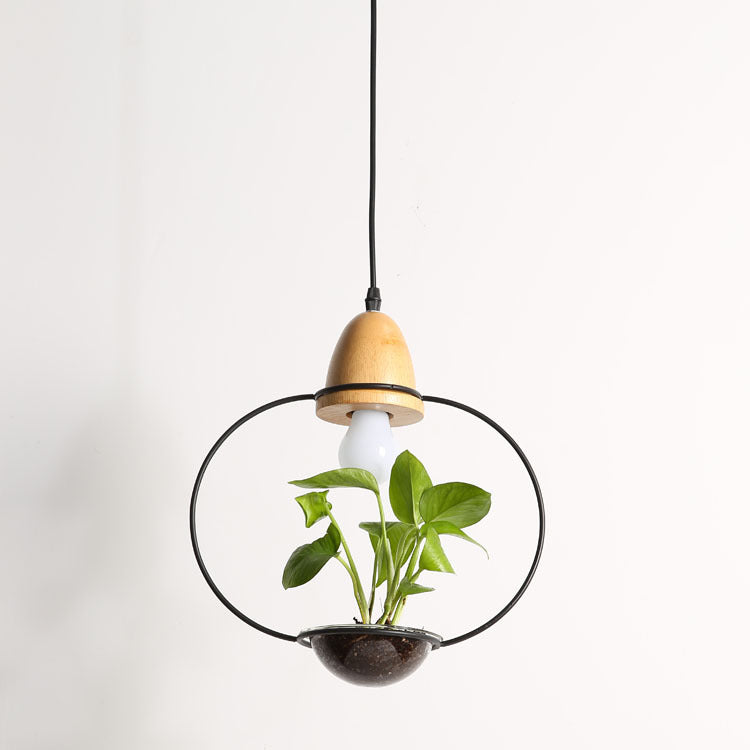 Monochrome Pendant Plant Chandelier freeshipping - khollect