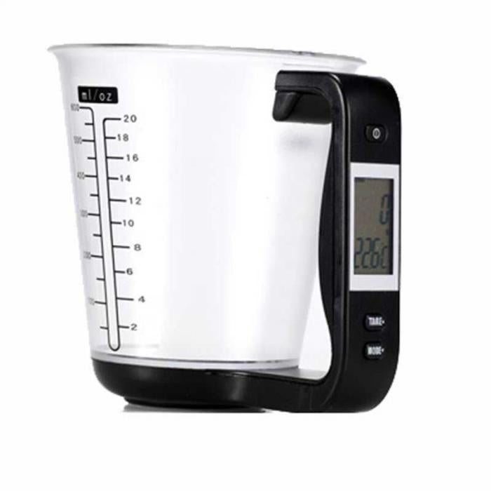 Clear View Electronic Scale Measuring Cup freeshipping - khollect