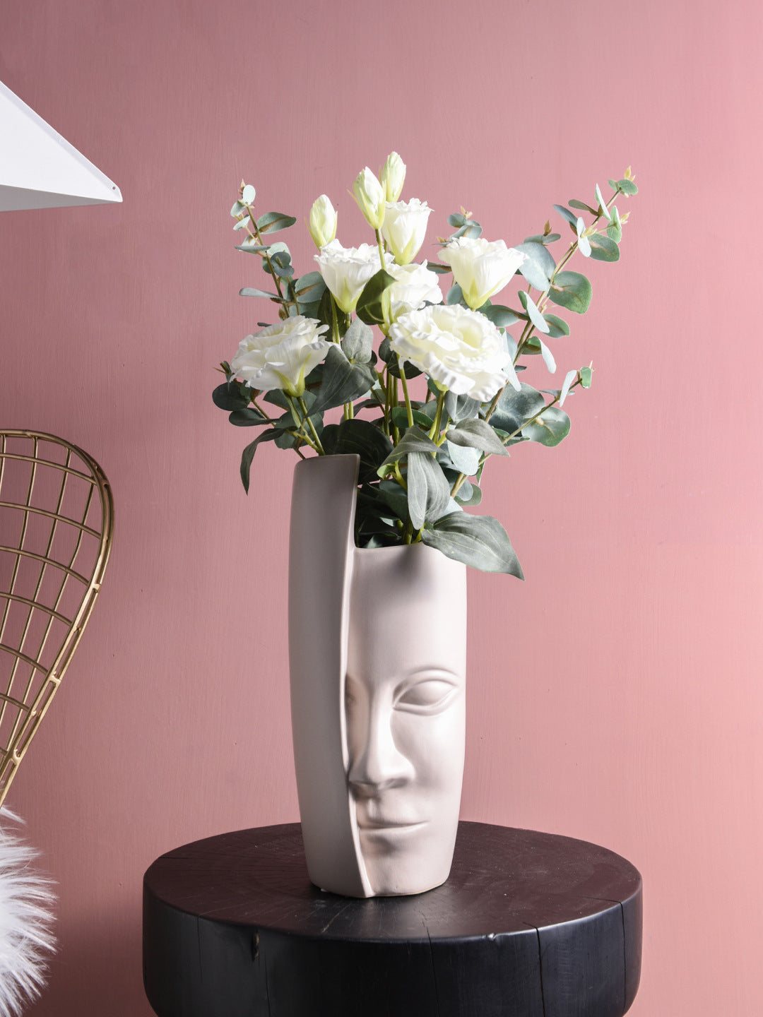 Modern Profile Ceramic Plant Vase