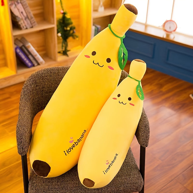 Yellow Banana Soft Accent Pillow