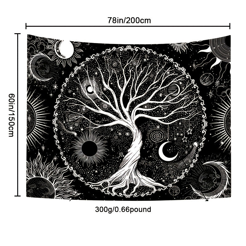 Origin Tree Of Life Tapestry Decor