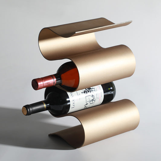 Sine Wave Modern Wine Rack freeshipping - khollect