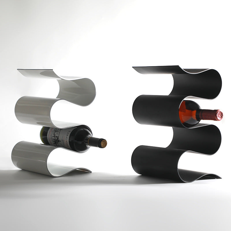 Sine Wave Modern Wine Rack freeshipping - khollect