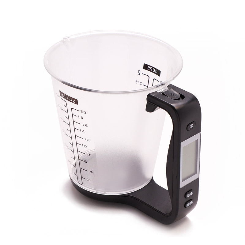 Clear View Electronic Scale Measuring Cup freeshipping - khollect