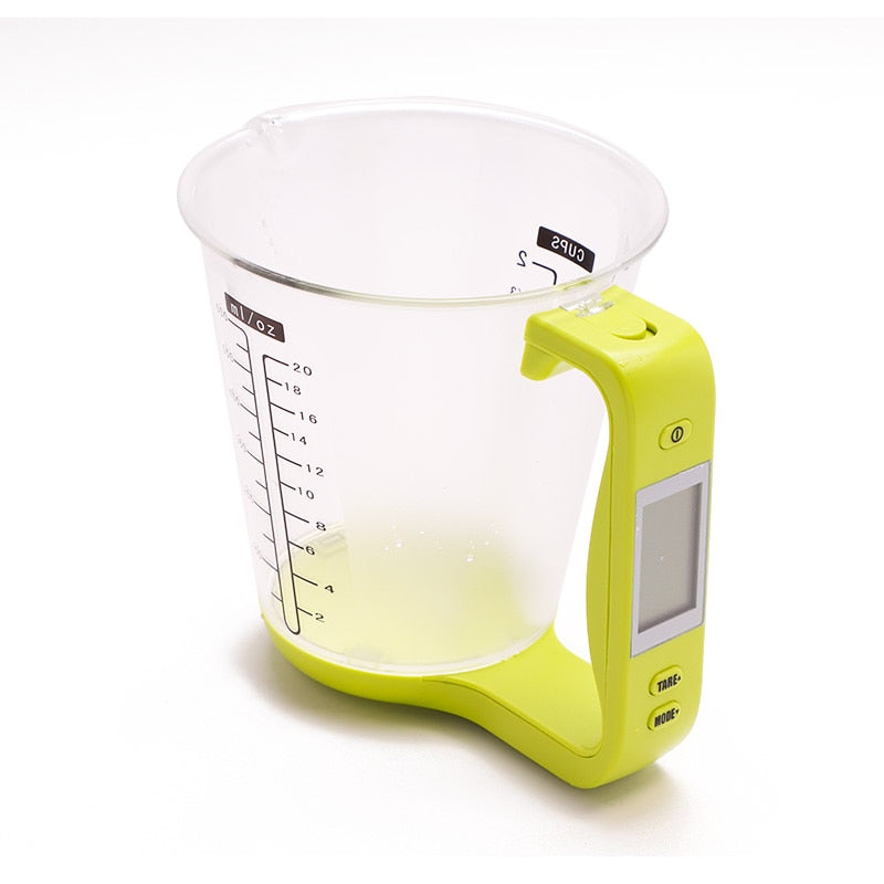 Clear View Electronic Scale Measuring Cup freeshipping - khollect