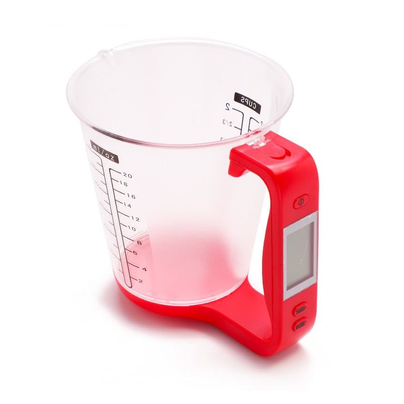 Clear View Electronic Scale Measuring Cup freeshipping - khollect
