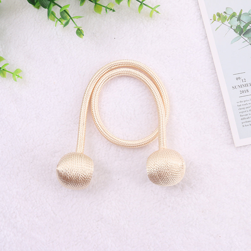 Clasp Sphere Magnetic Curtain Tieback