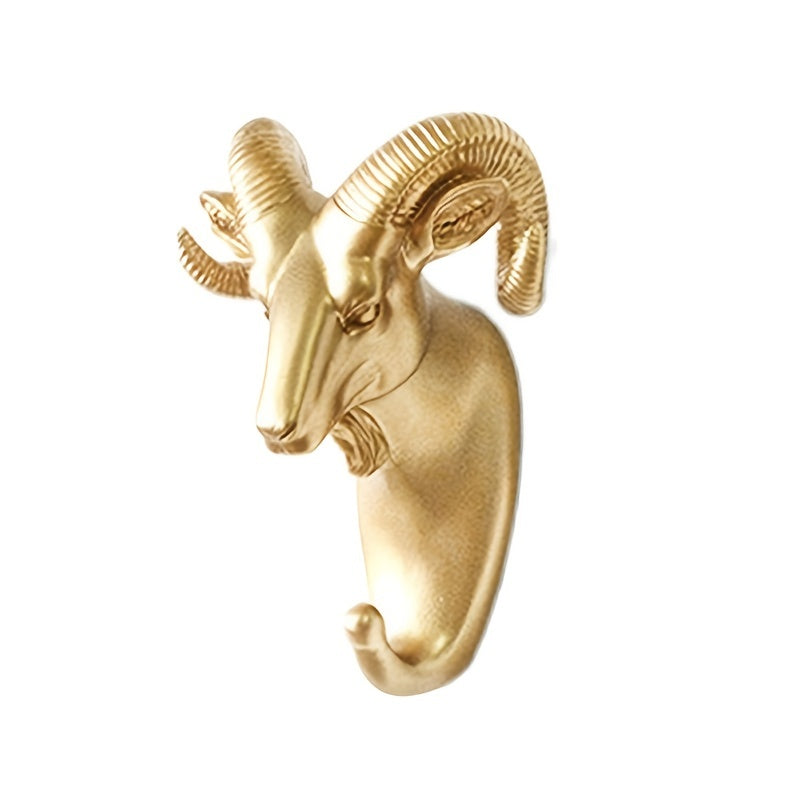 Golden Animal Shaped Coat Hook
