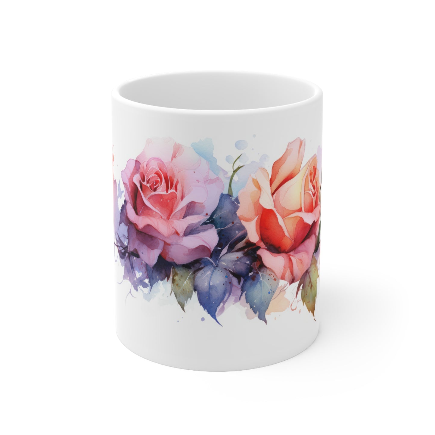 Rose Blossom Ceramic Mug