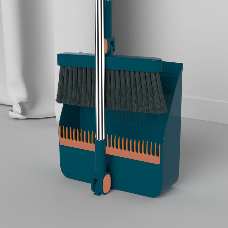 Upright Dustpan And Broom Combo Set