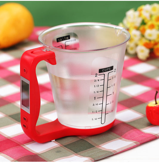 Clear View Electronic Scale Measuring Cup freeshipping - khollect