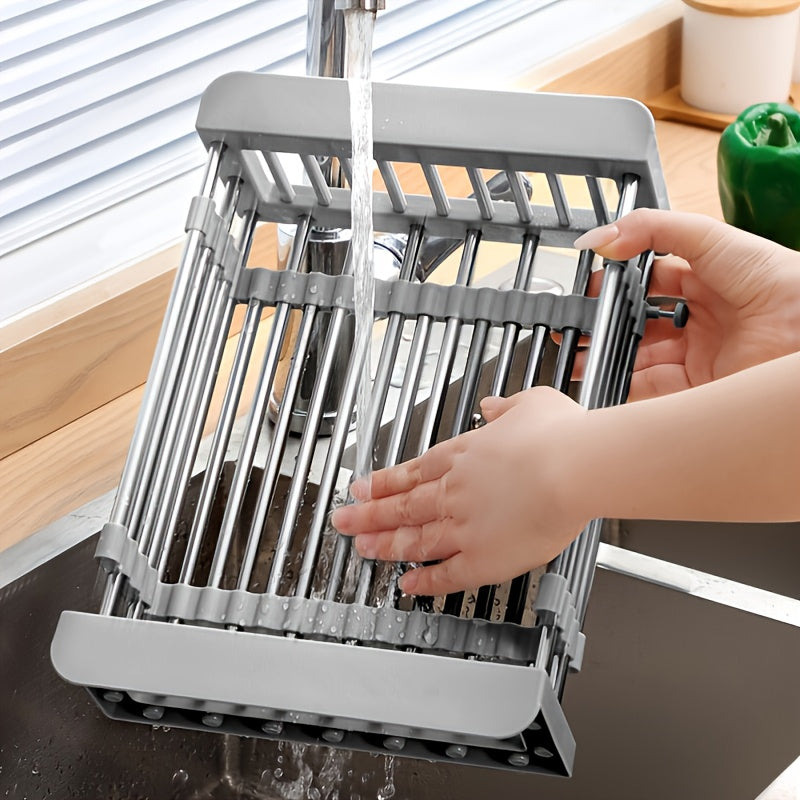 Adjustable Stainless Steel Kitchen Basket