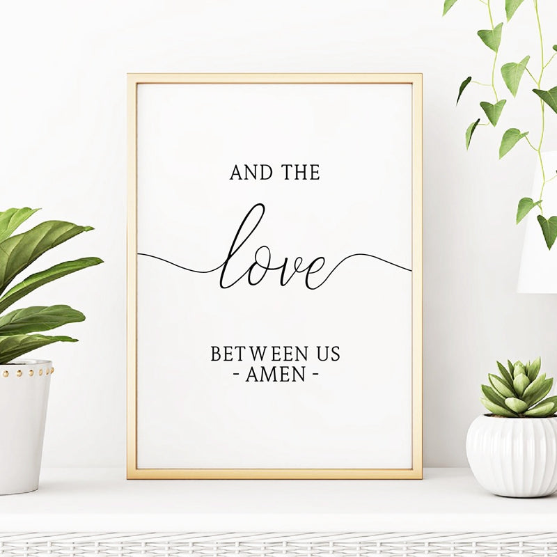 Food and Family Modern Wall Art Canvas