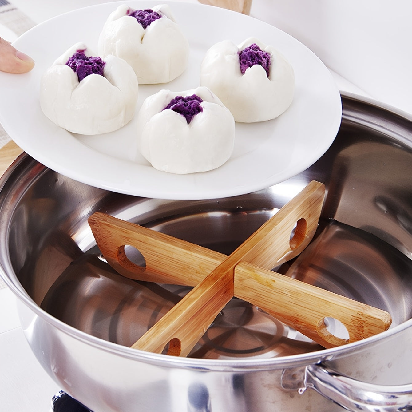 Heat Resistant Wooden Pot Mat Decor