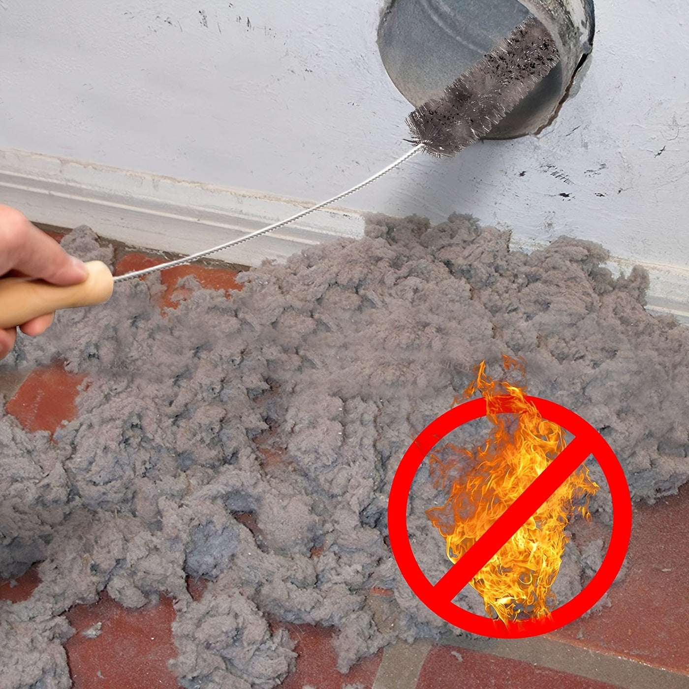 Flexible Dryer Vent Cleaner Kit