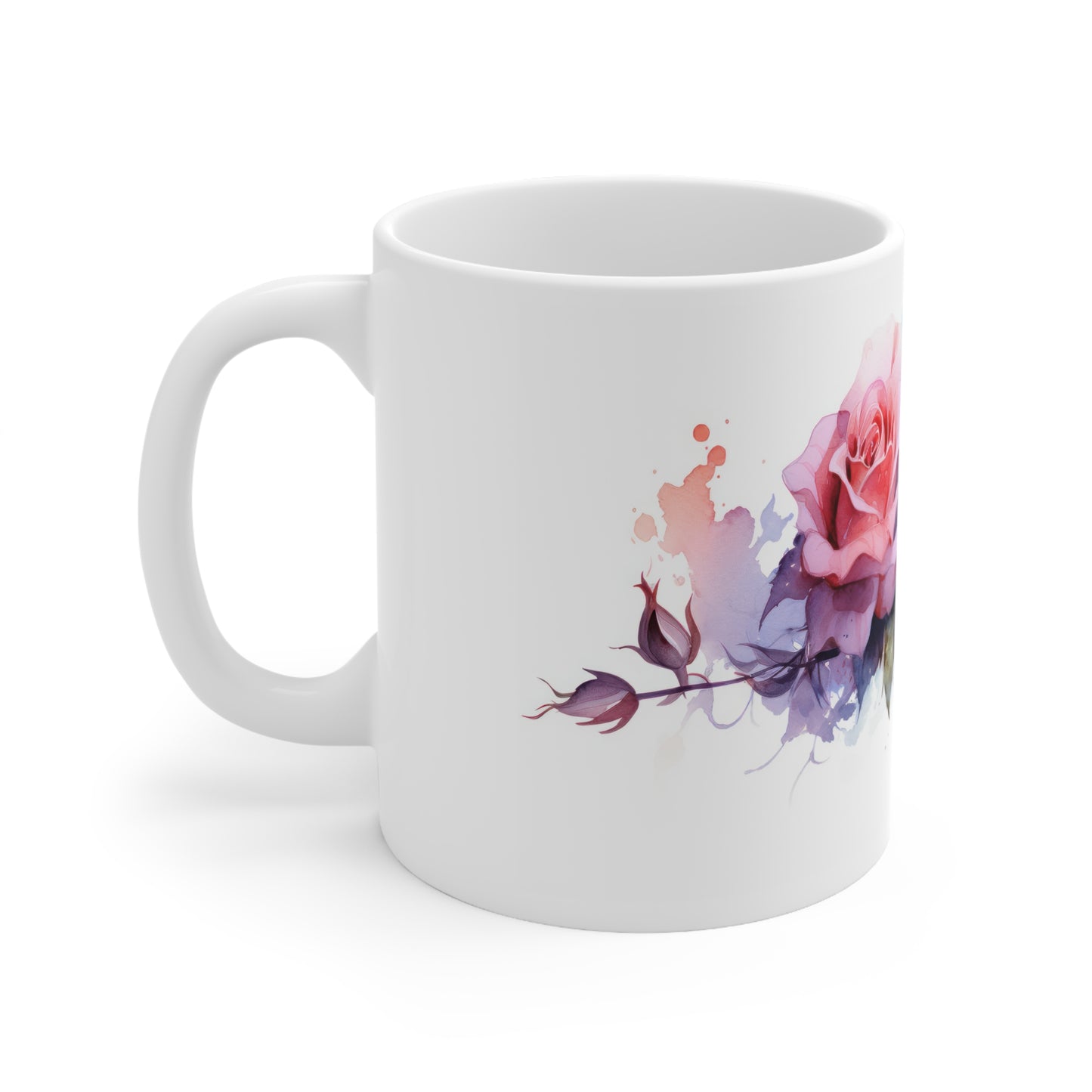 Rose Blossom Ceramic Mug