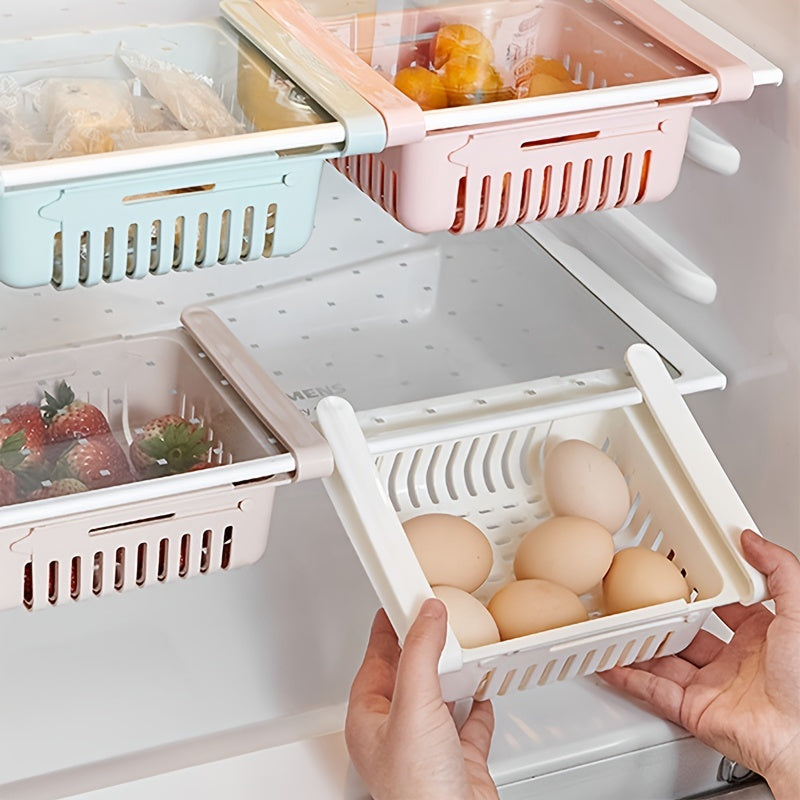 Slider Refrigerator Shelf Storage Racks