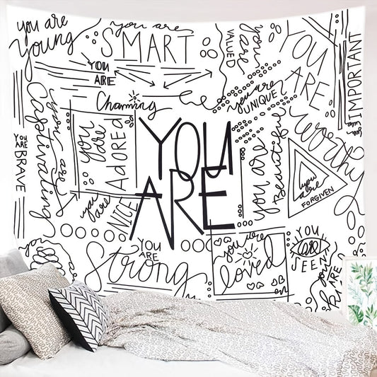 Dream Positive Inspirational Tapestry Decor