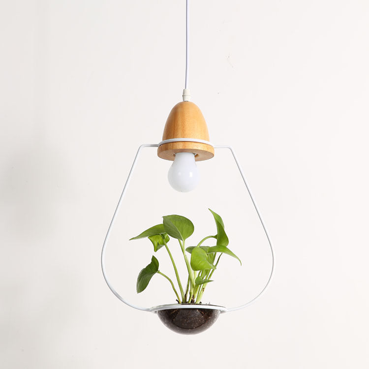 Monochrome Pendant Plant Chandelier freeshipping - khollect