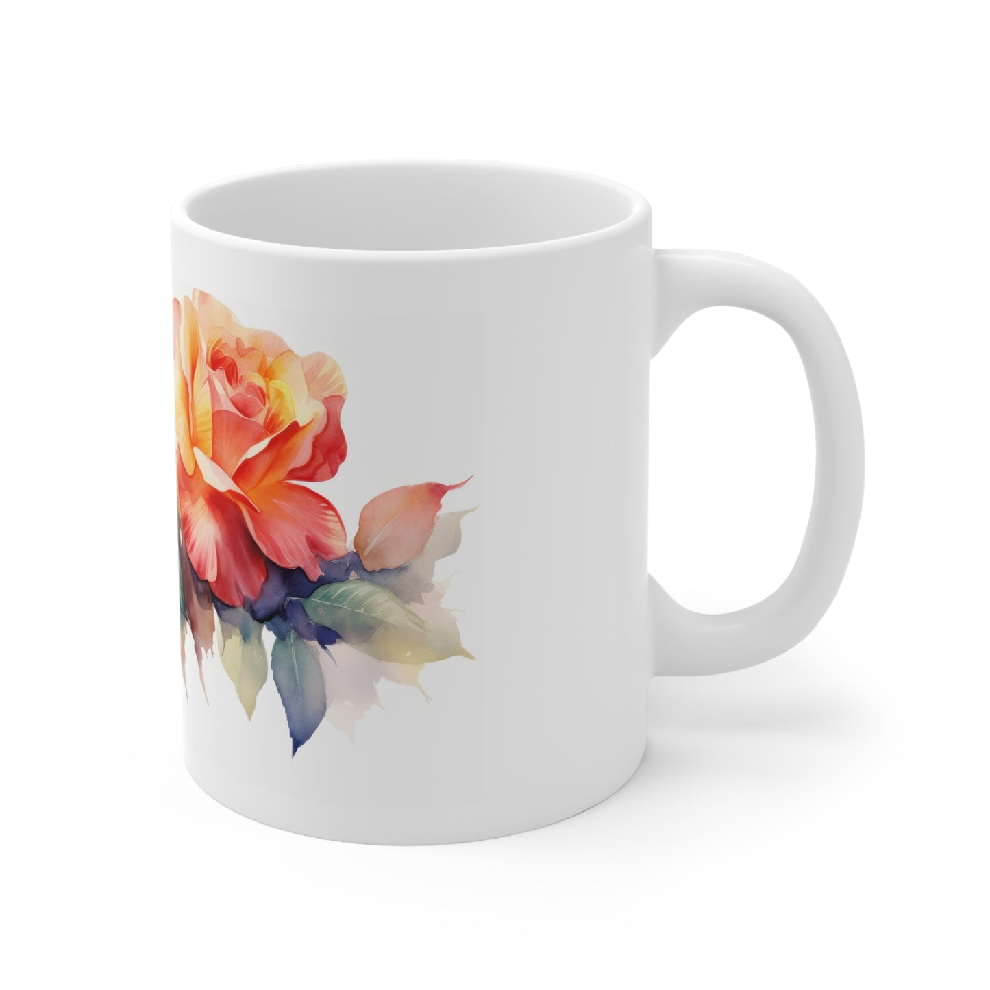 Floral Bloom Ceramic Mug