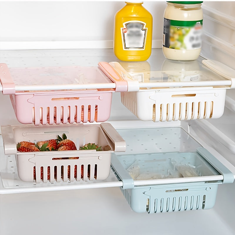 Slider Refrigerator Shelf Storage Racks