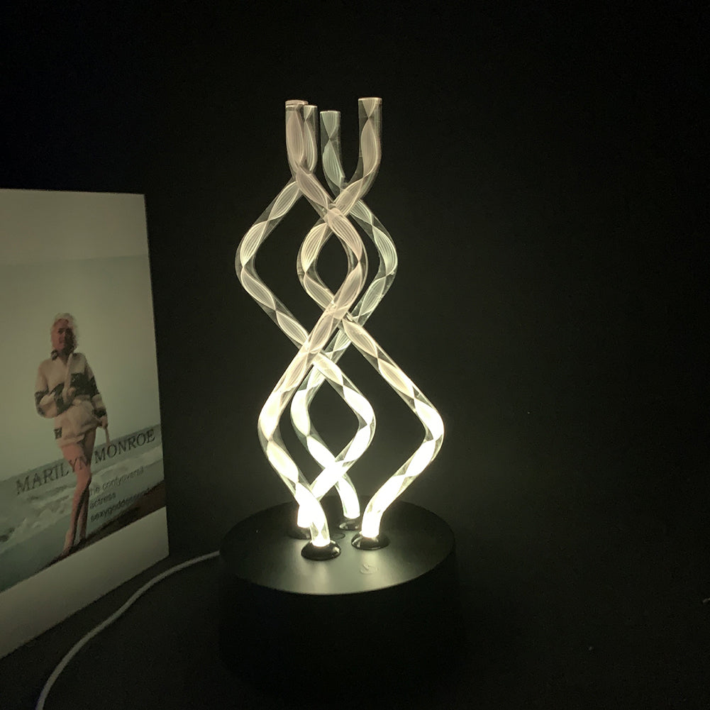 Dancing Flow LED Lamp freeshipping - khollect