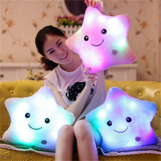 Luminous Multicolor Body Pillow