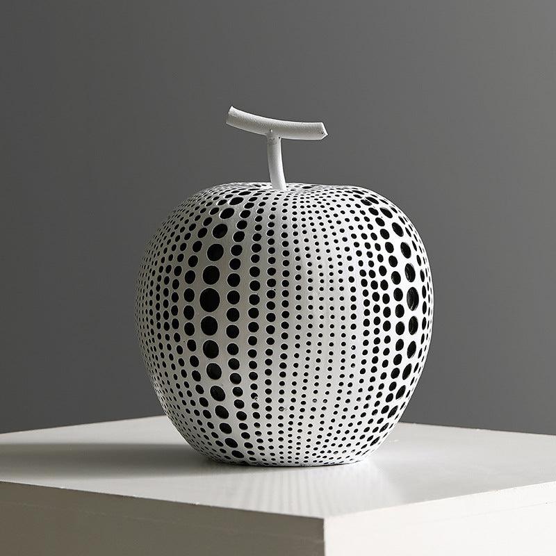 Monochrome Fruit Resin Decor