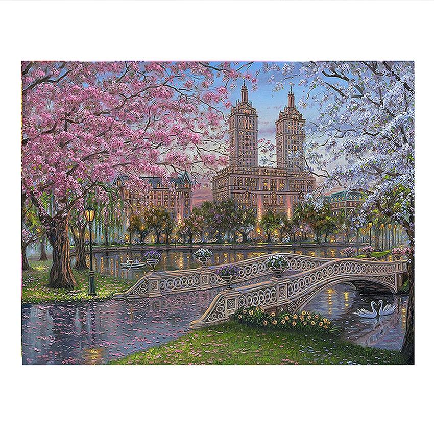 Landscape DIY Mosaic Painting Decor
