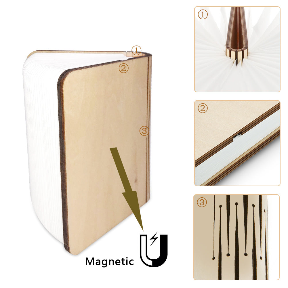 Magic Book Rechargeable Table Lamp