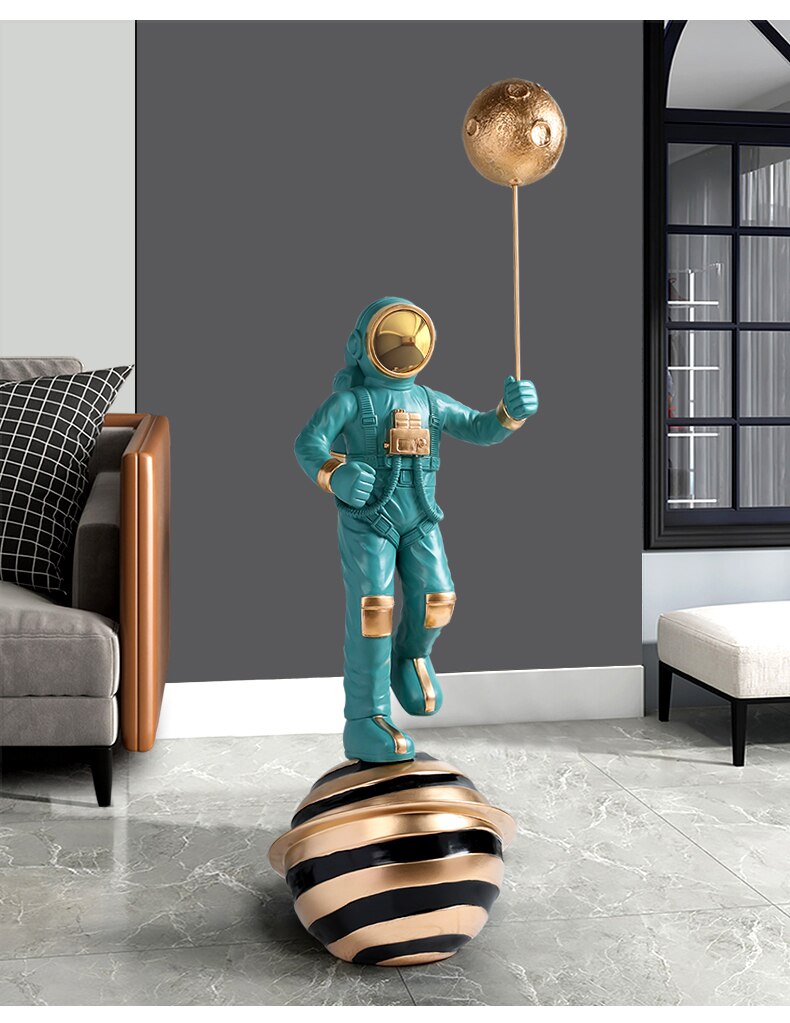 Astro Spacewalk Statue Decor