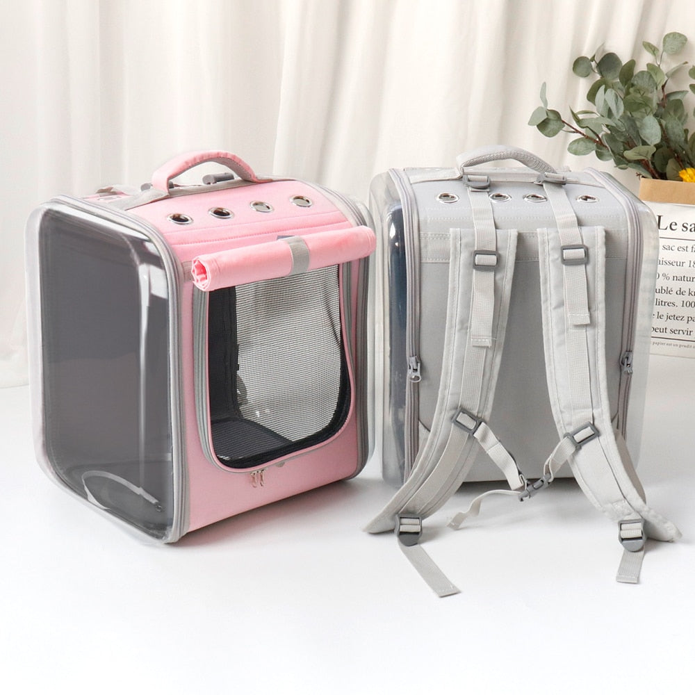 Clear View Breathable Pet Backpack