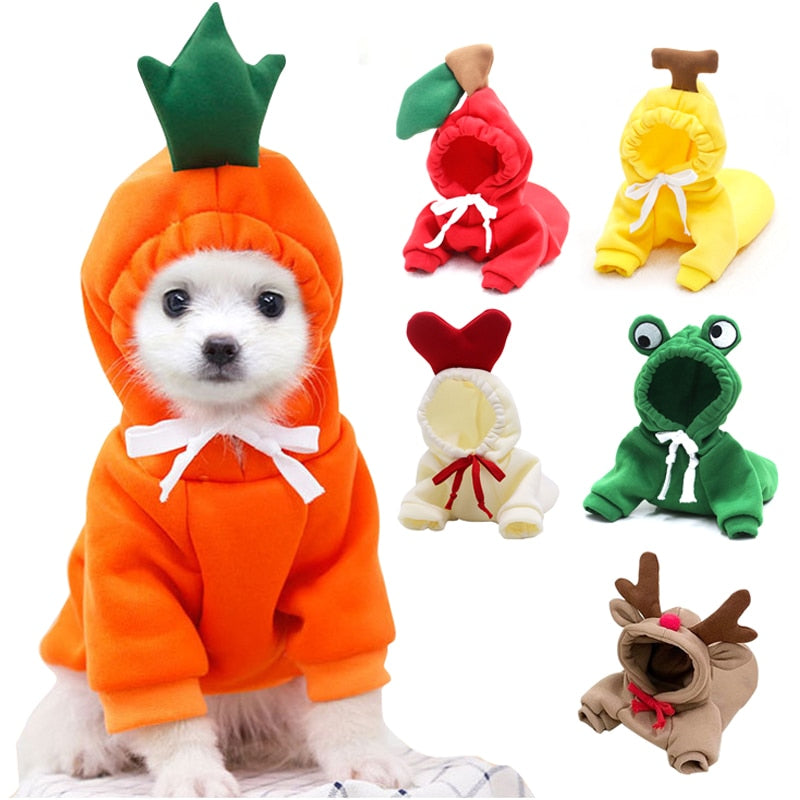 Fruity Dog Fleece Jackets